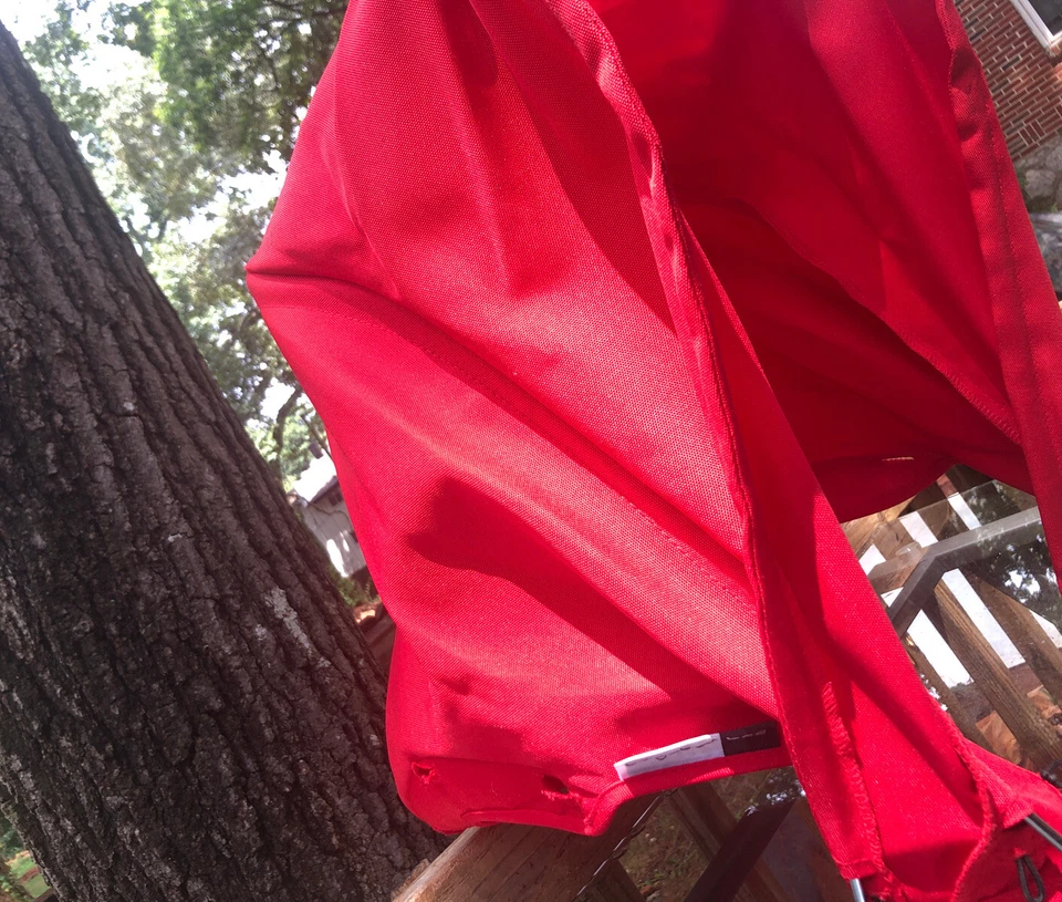 Used Bugaboo Bee Red protective rain cover. - Image 2 of 4