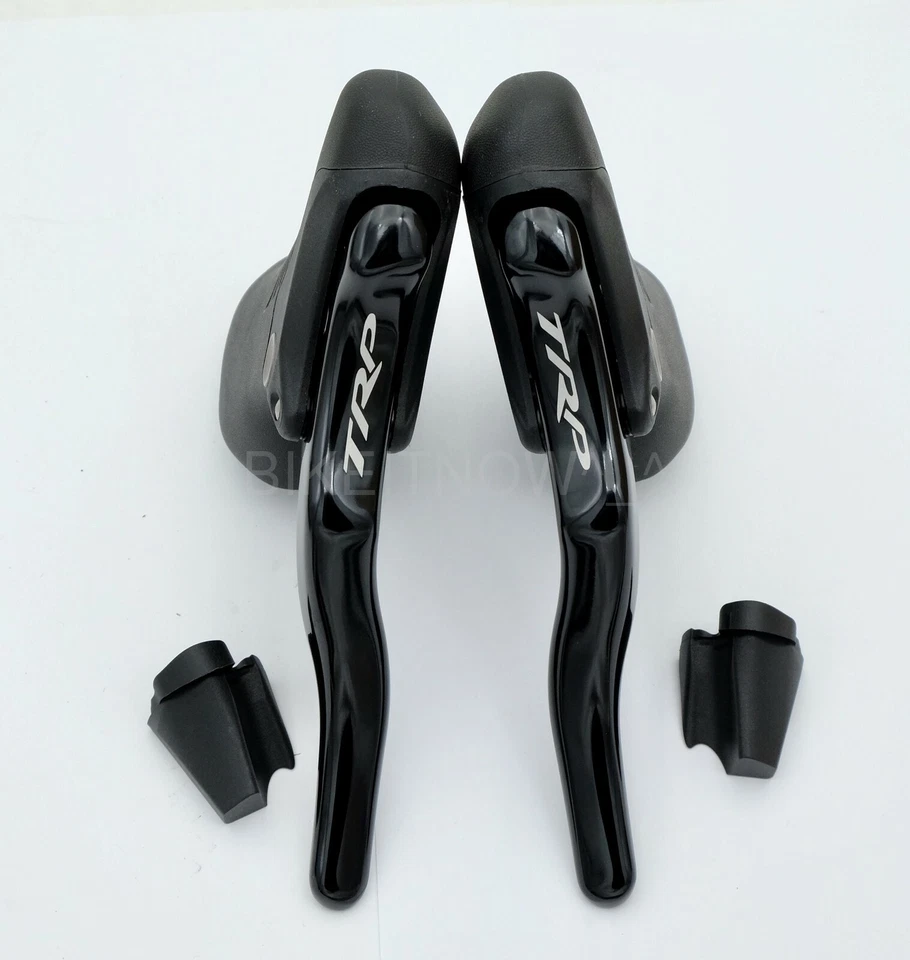 TRP RRL Alloy Road Bike Drop Bar Brake Levers Set Fits 23.8mm ~ 24.2mm Black - Image 3 of 4