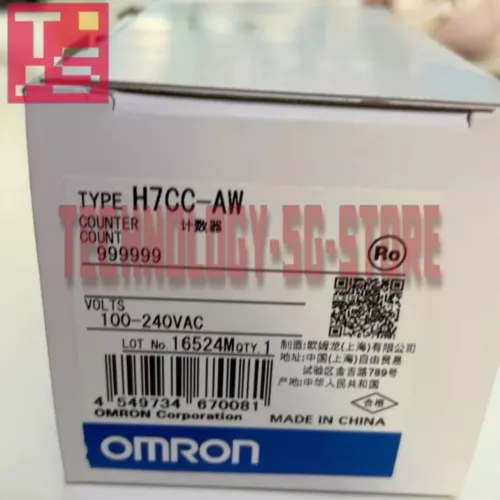 Omron H7CC-AW 100-240VAC Counter# 1pcs New In Box