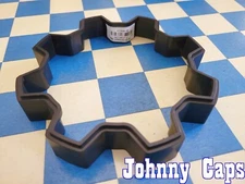 RACELINE Wheels # CPR930-8-BS . Custom MATTE BLACK Center Cap SPACER (QTY. 1)