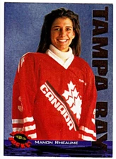 1994-95 CLASSIC #120 MANON RHEAUME Team Canada Hockey Card