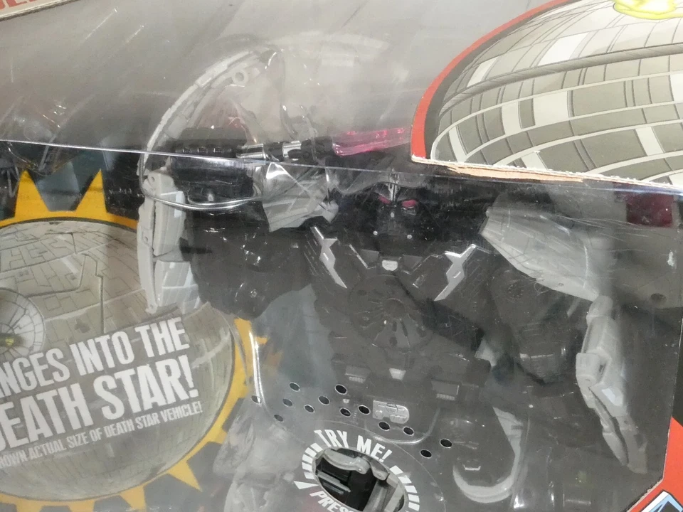 Star Wars Transformers Darth Vader Death Star 2007 new sealed misb hasbro - Image 3 of 4