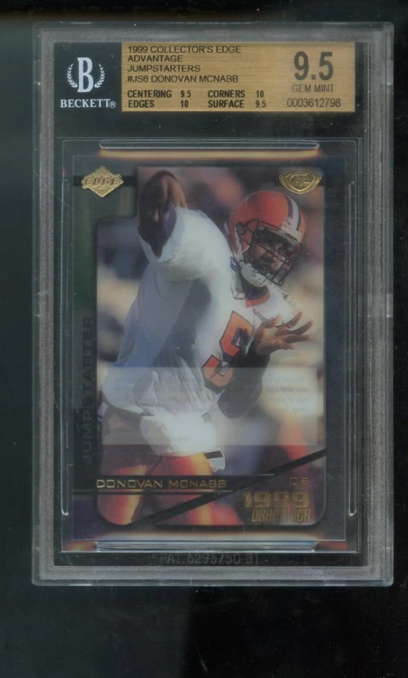 Donovan McNabb Collector's Edge Advantage Jumpstarters #JS6 Base