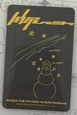 Aespa WINTER The 5th Mini Album Whiplash Smini Ver. Official