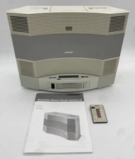 Bose Acoustic Wave Music System II Multi Disc Changer With Remote 5-CD READ