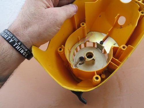 Poulan Pro 033 String Trimmer OEM Recoil Starter - Picture 7 of 8