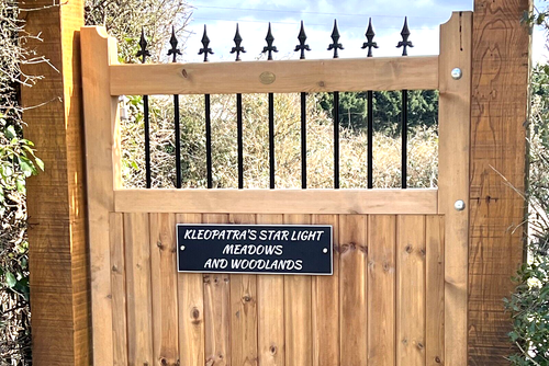 Aluminium House Sign Visible or Hidden Fixings. Black or White. Lots of Sizes.
