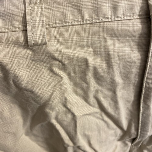 Mens Blue harbour M&S Beige Lightweight Check Shorts 42” Waist - Picture 2 of 2