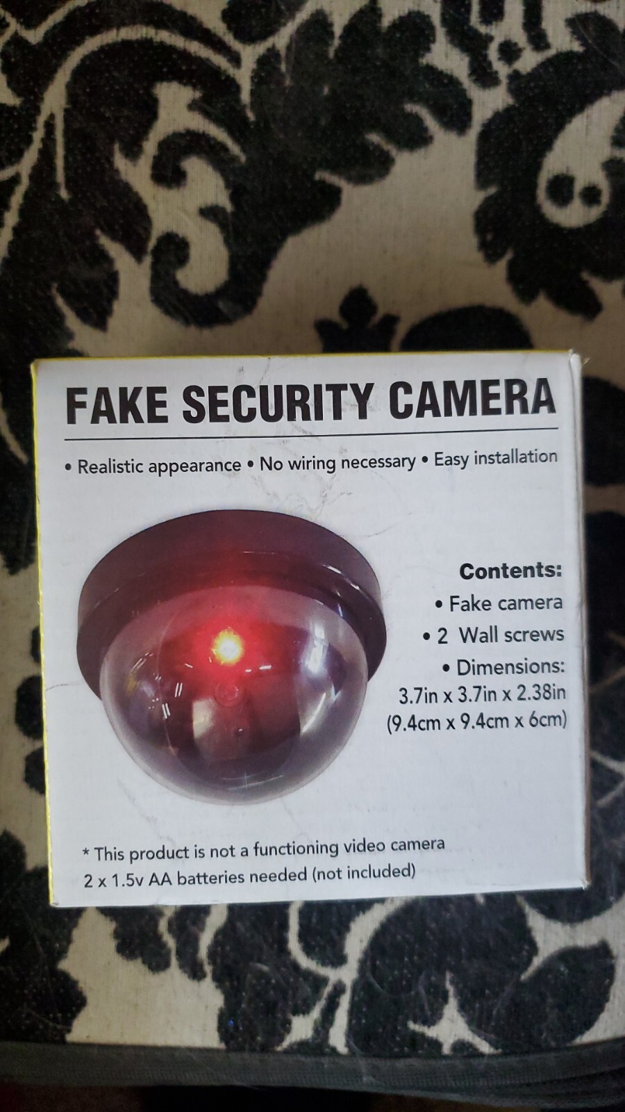 Lot Of 6 Fake Surveillance Security Camers with LED Sensor Light ...