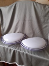 COPPIA LAMPADE APPLIQUES MURANO  WALL LAMP GLASS  ITALIAN DESIGN VENINI DE MAJO