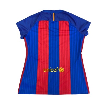Nike Dri-Fit FC Barcelona Women's 2016 Soccer Jersey Size Large