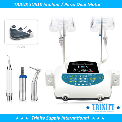 Dual Motor Dental Implant and Piezo Traus Sus10  Saeshin. Combo Set