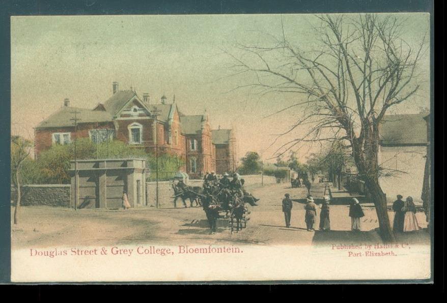 Postcard Postal History Pro Tempe 1907 Douglas Street Grey College
