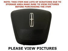 2020 21 22 23 24 2025 Lincoln Aviator driver wheel airbag BLACK LC5B-S043B13-A