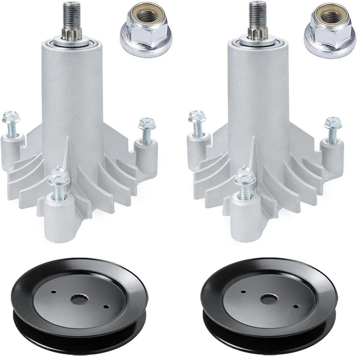 2 Deck Spindle Assembly W Pulley For 42