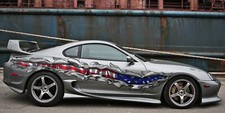 3d Ripped Metal Us Flag Car Decal Us Flag Ripped Metal Car Graphics