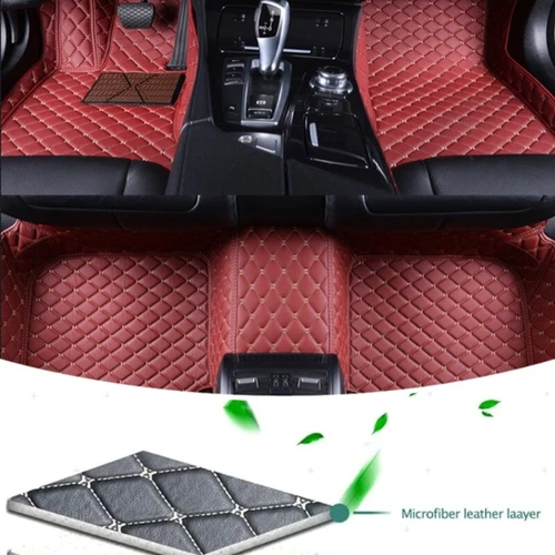 For Smart All Models Car Floor Mats Carpets Anti-Slip All Weather with Pocket - Imagen 29 de 37
