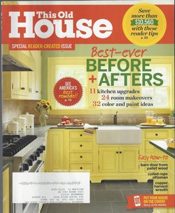 This Old House Oct 2014 Easy How To Barn Door From Pallet Wood