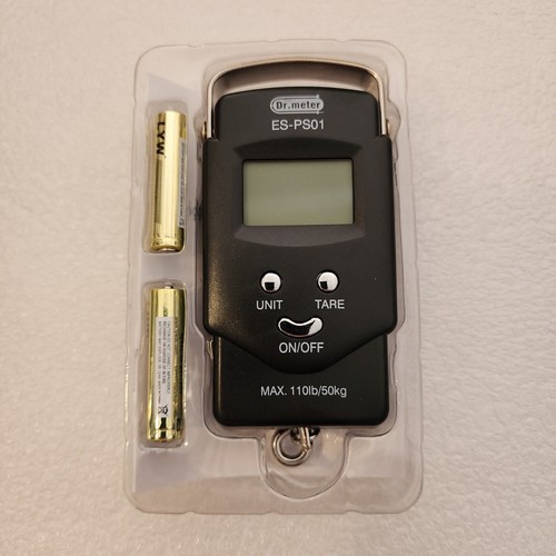 Dr. Medidor Escala de Pesca Pantalla LCD Retroiluminada 110lb/50kg Nueva Escala Colgante Digital - Imagen 2 de 3