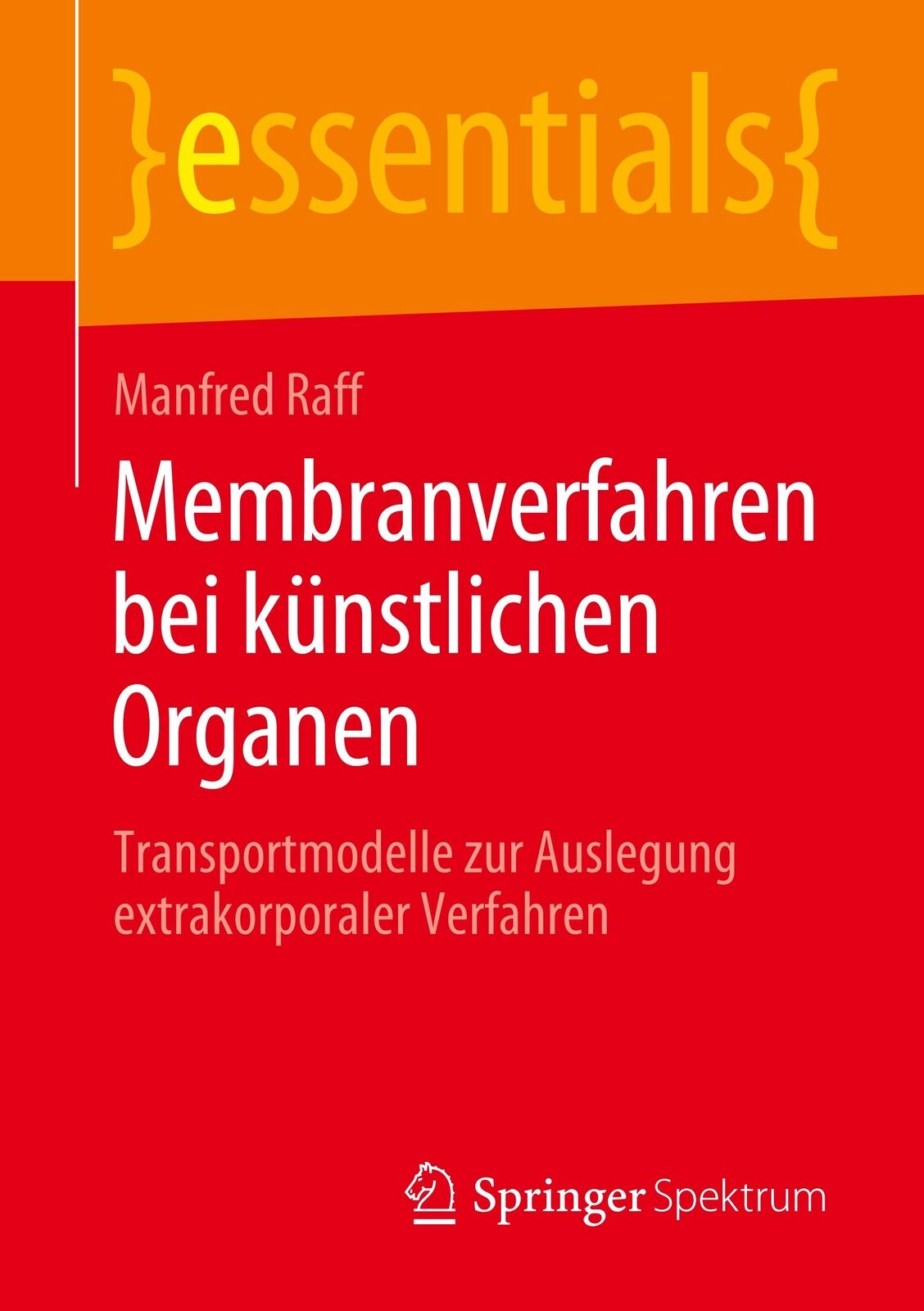 Thumbnail - Membranverfahren Bei Künstlichen Organen | Buch | 9783658280529