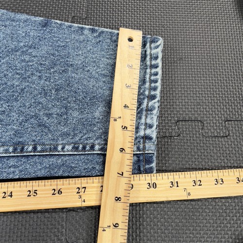 Vintage Denim Riders Tapered Jeans Womens 16 (31x30) Acid Wash Union Made in USA - Picture 8 of 8