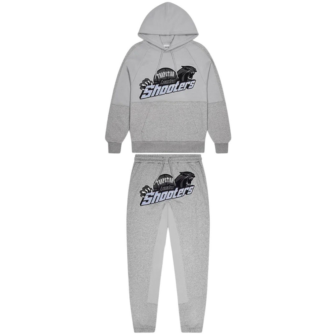 Trapstar Shooters Tracksuit GREY/ICE XL UK