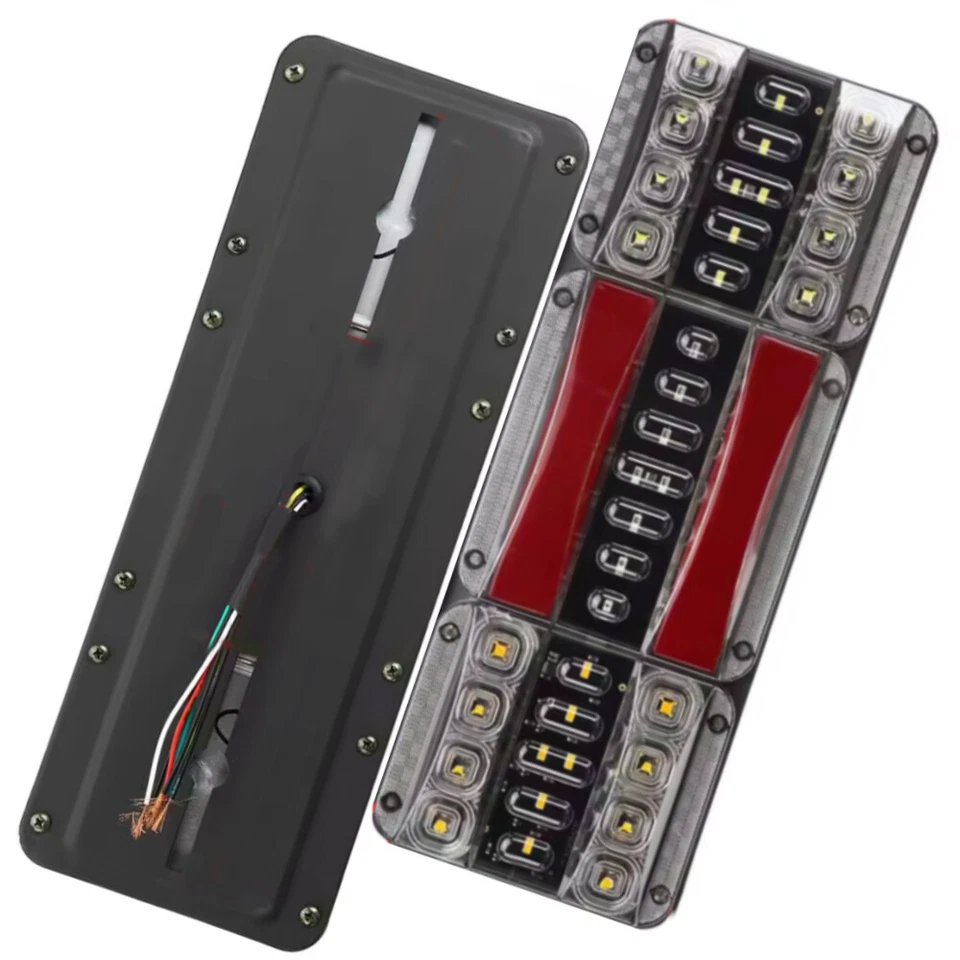 Tail Light Rear Turn Signal Light 12V-24V 37.5cm Fit For Truck Trailer Van - Image 2 of 4