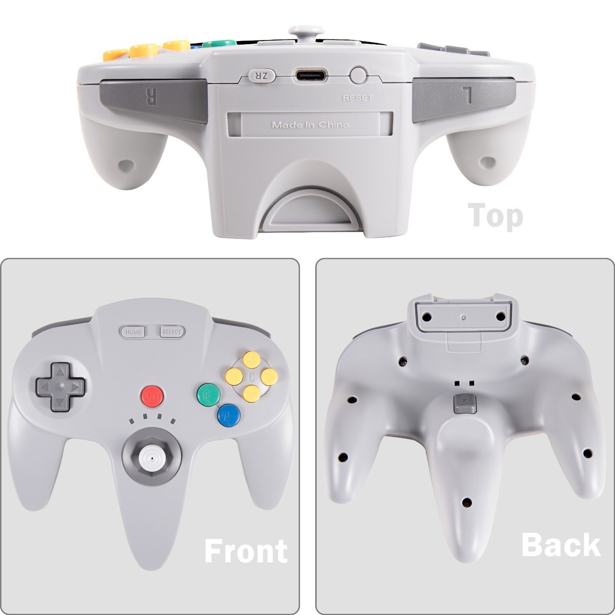 Wireless Controller for Nintendo 64 N64 Console PC Windows Wireless Controller for Nintendo 64 N64 Console PC Windows