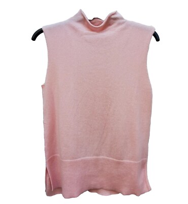 Cashmere Sweater Sleeveless Turtleneck Sweater Tunic Ultralight