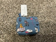 Vera Bradley CAT'S MEOW Travel Pill Case Box Blue w Kittens NWT- EXACT ONE