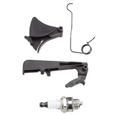 Gas Motosega Spark Plug Kit Throttle Trigger Spark Plug per Husqvarna 340 (p5q)