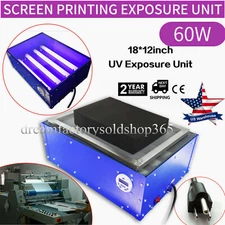 LED Light Box Screen Printing Exposure Unit UV Lamp Curing For Screen Printer