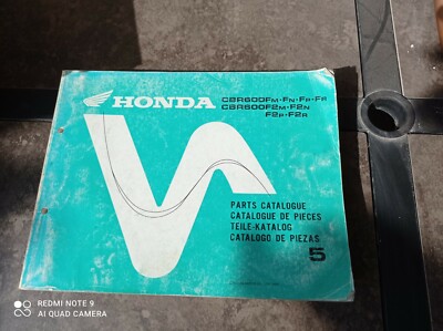 【HONDA】CBR600F CBR600F2 Parts Catalog 6 Original Honda CBR600F/F2 Parts Catalog | eBay