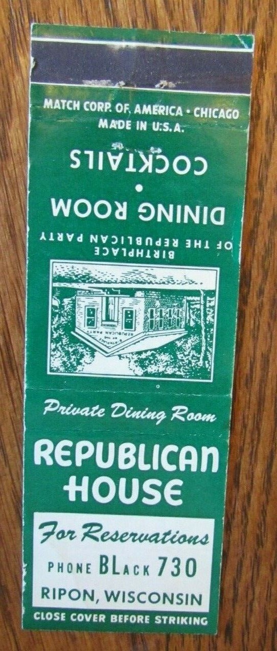 LOW PHONE 730 REPUBLICAN HOUSE (RIPON, WISCONSIN) G14 eBay