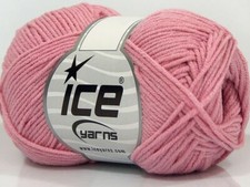 8-Skein Lot Lorena Bamboo Yarn fine summer 8x50g Light Pink