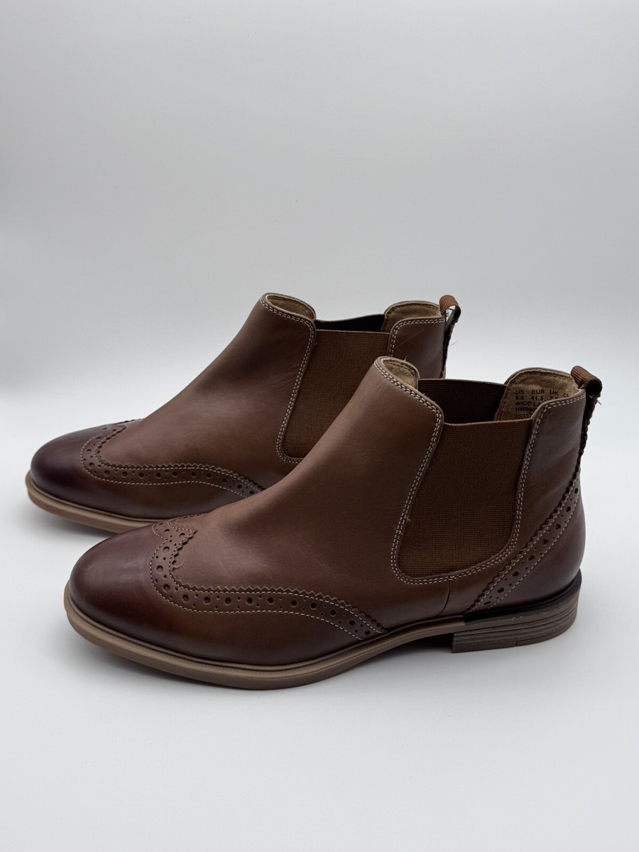 Women’s Hush Puppies Chelsea, Ankle, Hadley, Size US Brown