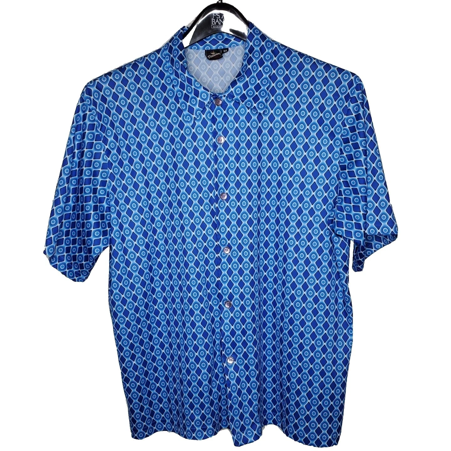 Disco 1980s Vintage Casual Shirts for Men