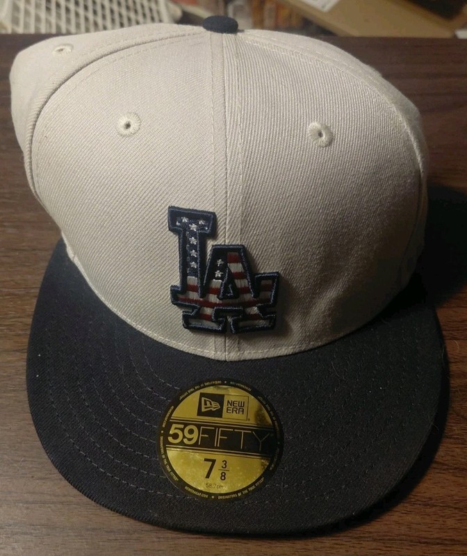 New Era 59fifty 7 3/8 LA Dodgers Military Appreciation Hat New