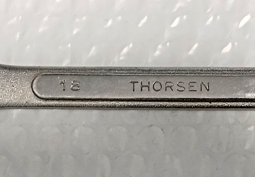 HERRAMIENTAS THORSEN 64018, 18MM. LLAVE COMBINADA, 10" LARGO, 12 PUNTOS. - Imagen 5 de 11