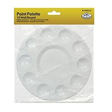 11 Grids 17cm/6.69" Paint Tray Plastic Palettes Easy Cleaning Professional Art P
