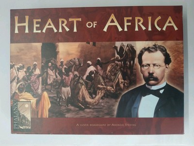 Heart of Africa Brettspiel Phalanx Andreas Steding
