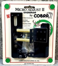 Cobra Micro Adjust II Overdraw C-254 Bow Hunting Fits Most Compound Bows NOS