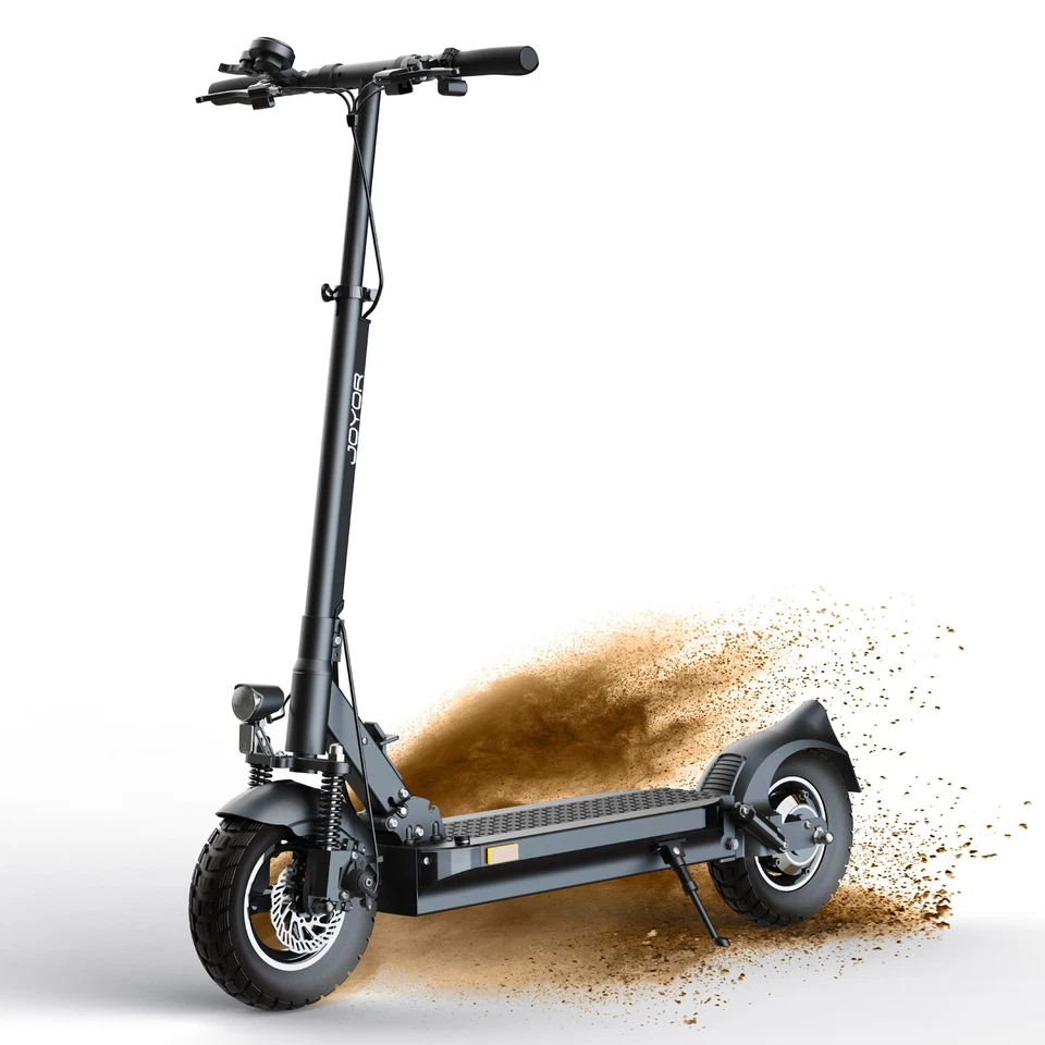 E-Scooter mit Straßenzulassung 10 Zoll 500W Joyor Y8-S offroad bis 100 km