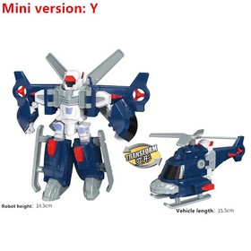 Tobot transformable robot toy anime cartoon brother action doll