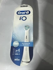 Oral-B iO Ultimate Cleaning Electric Toothbrush Heads 4 Heads Sealed by Braun