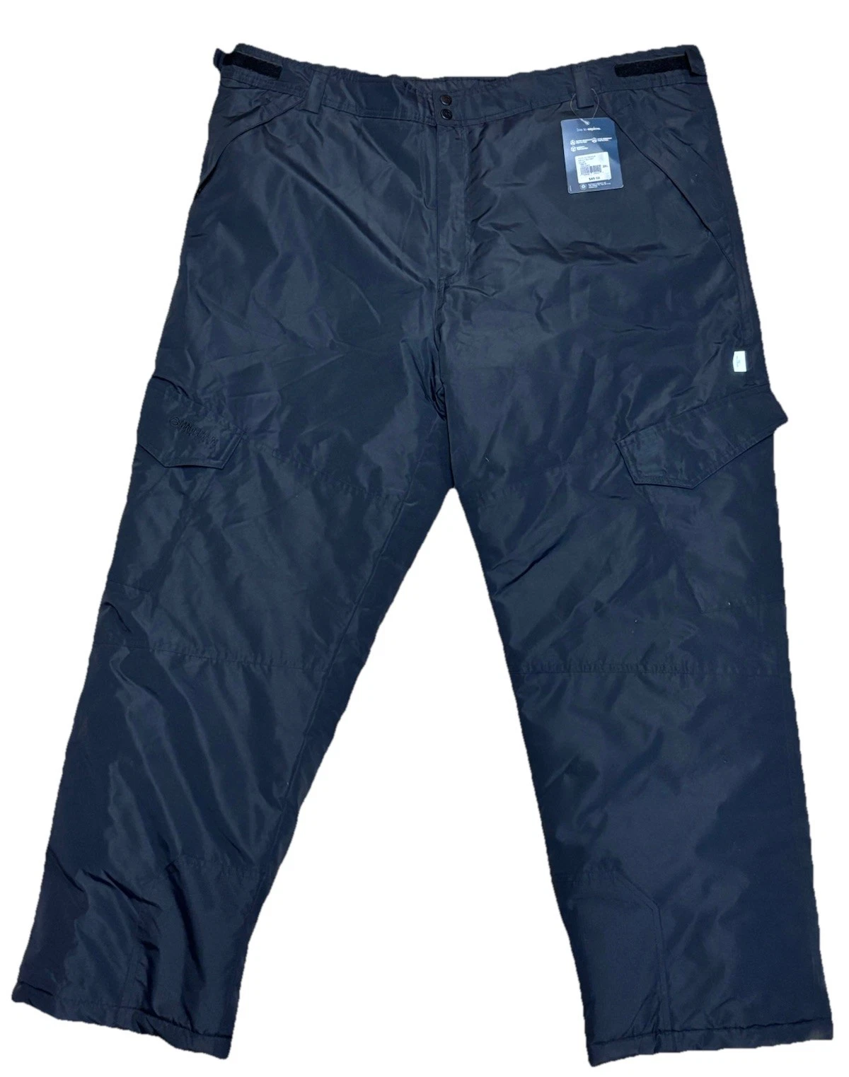 Magellan Outdoors Ski Pants 2XL Black Insulated Snowboard Winter NWT