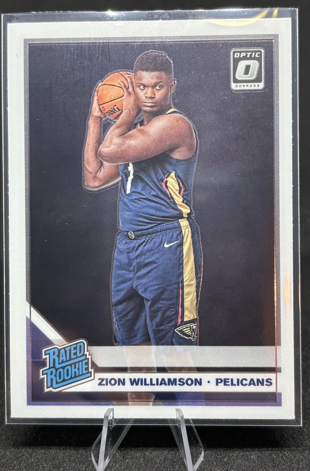 2019-20 Donruss Optic #158 Zion Williamson