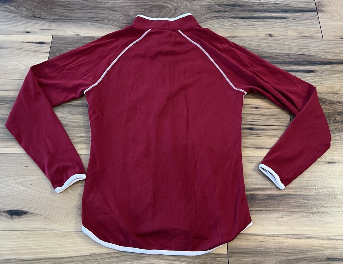 Peter Millar ASU Sun Devils Half Zip Pullover Red… - image 11