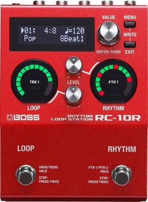 Boss RC-10R Rhythm Loop Station Looper Pedal 32-Bit 2-Track Stereo Drum Machine