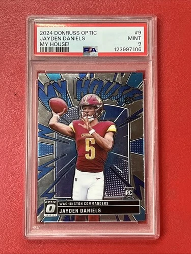 2024 Donruss Optic Jayden Daniels My House! PSA 9